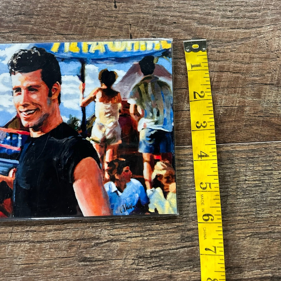 Hand Painted “Grease” Inspired Canvas – Sandy & Danny Carnival Scene | Time Art - Picture 6 of 8